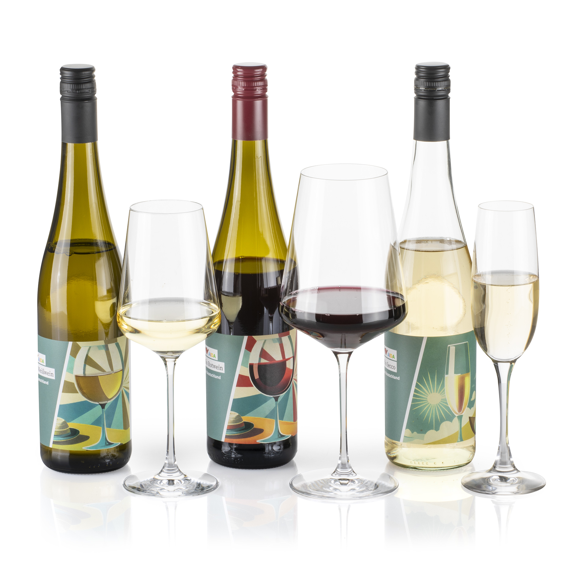 AIDA Bio Wein-Probier-Paket 3er Set AIDA Bio Wein-Probier-Paket 3er Set