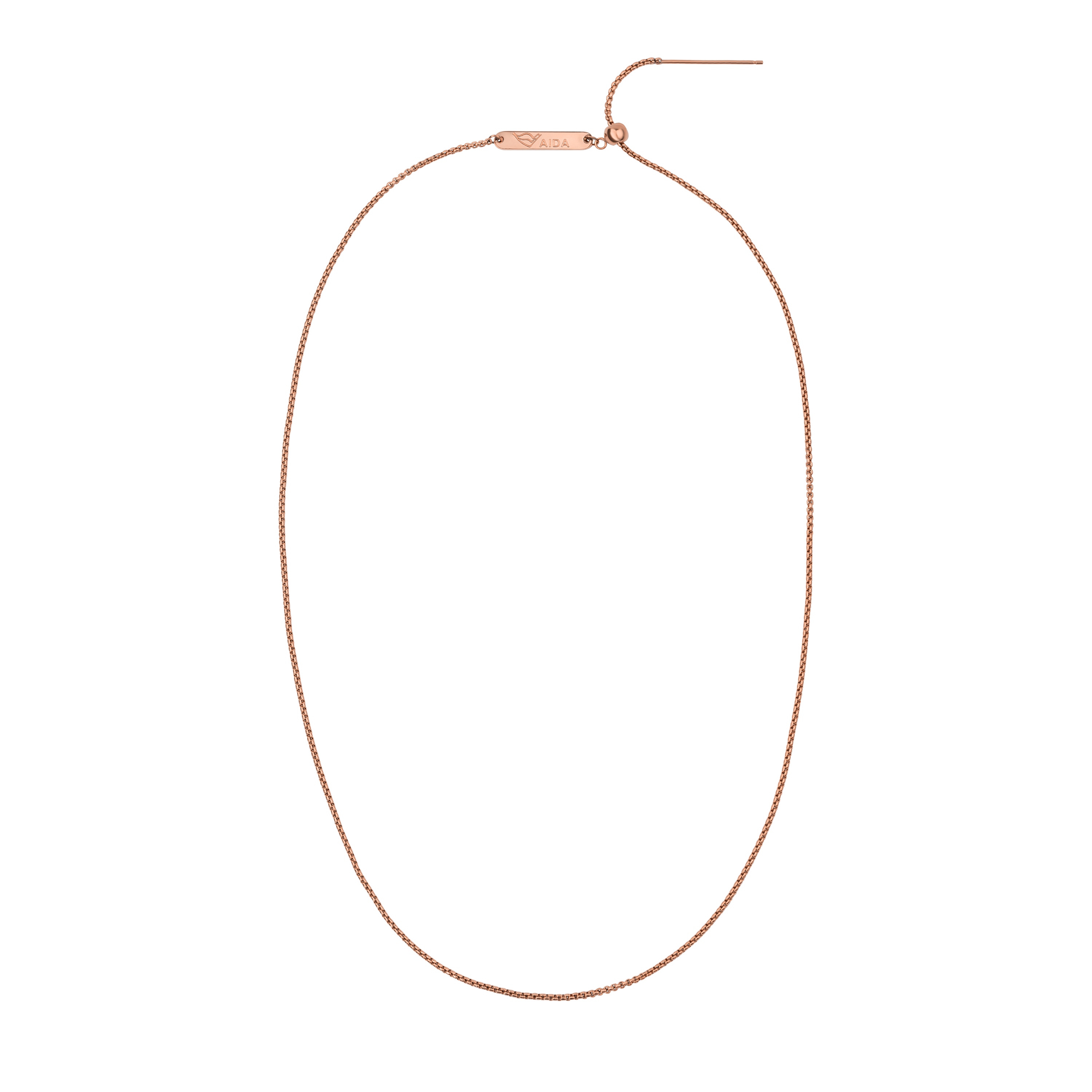 Paul Hewitt AIDA Kette Round Box Chain Roségold