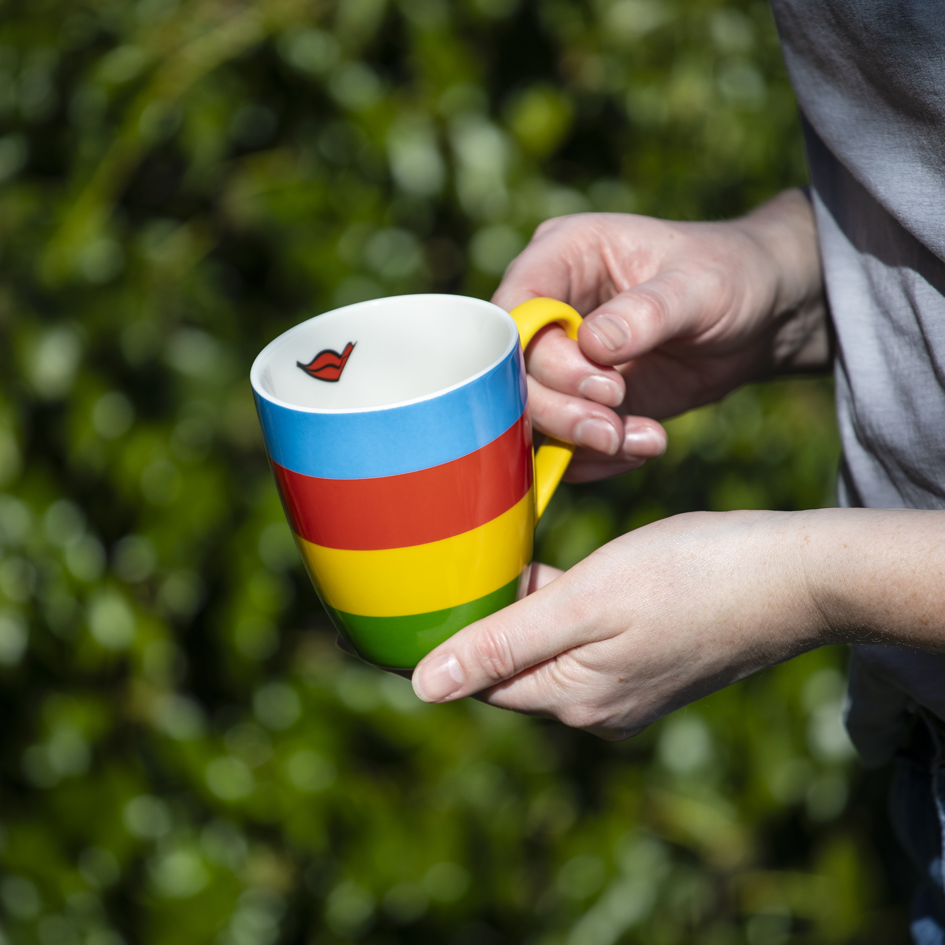 AIDA Kaffeetasse 4 Streifen einzelne Tasse (ohne Verpackung)