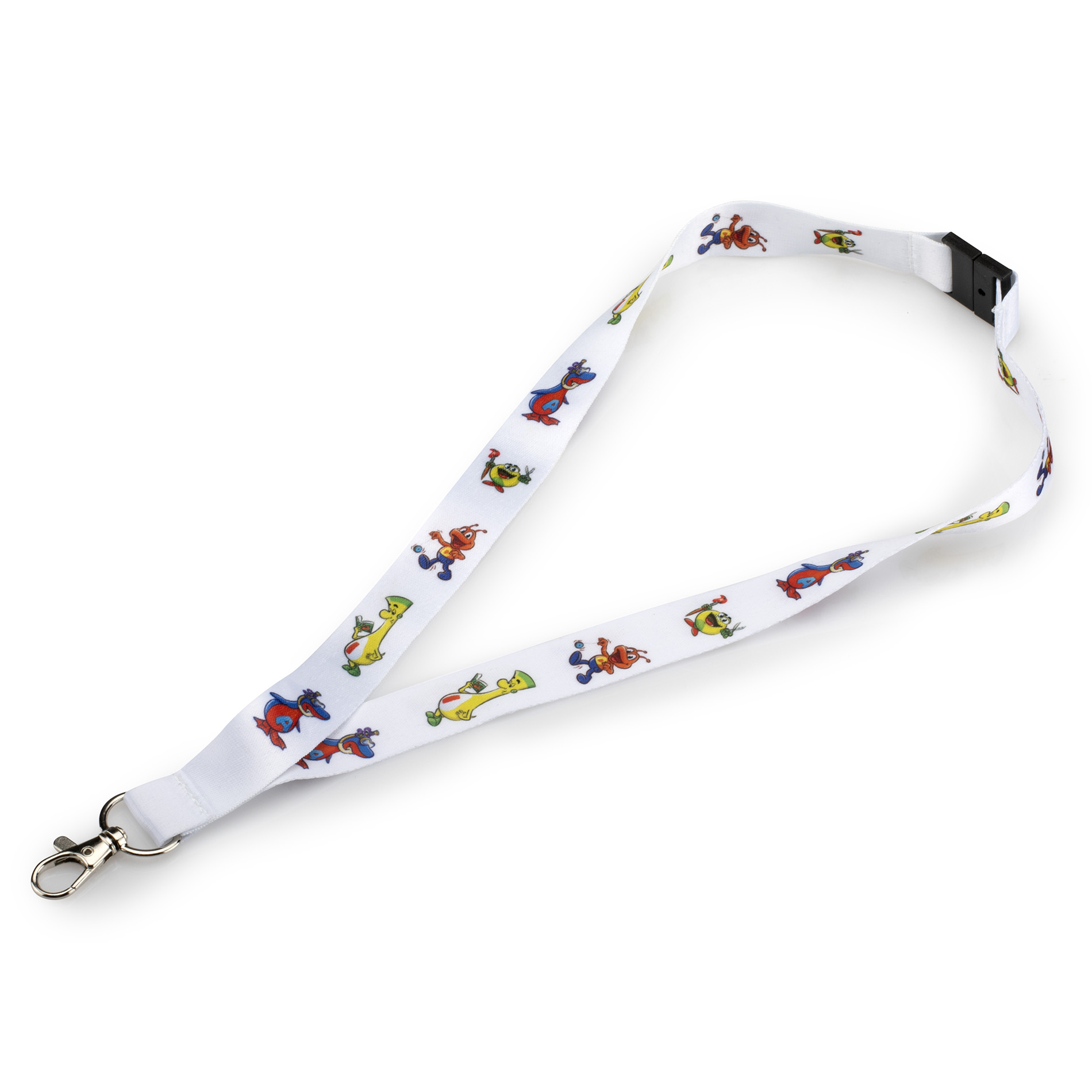 Extra doppelseitiges Kinder-Lanyard mit den Clubbies