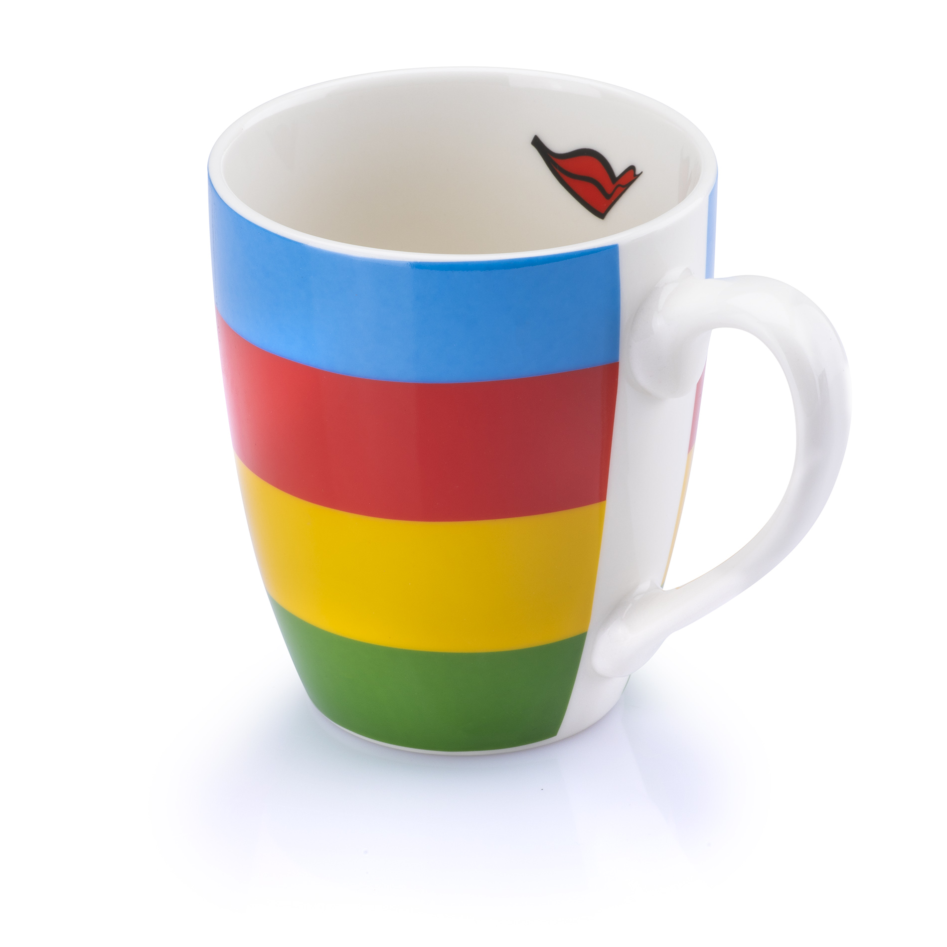 AIDA Kaffeetasse 4 Streifen einzelne Tasse
