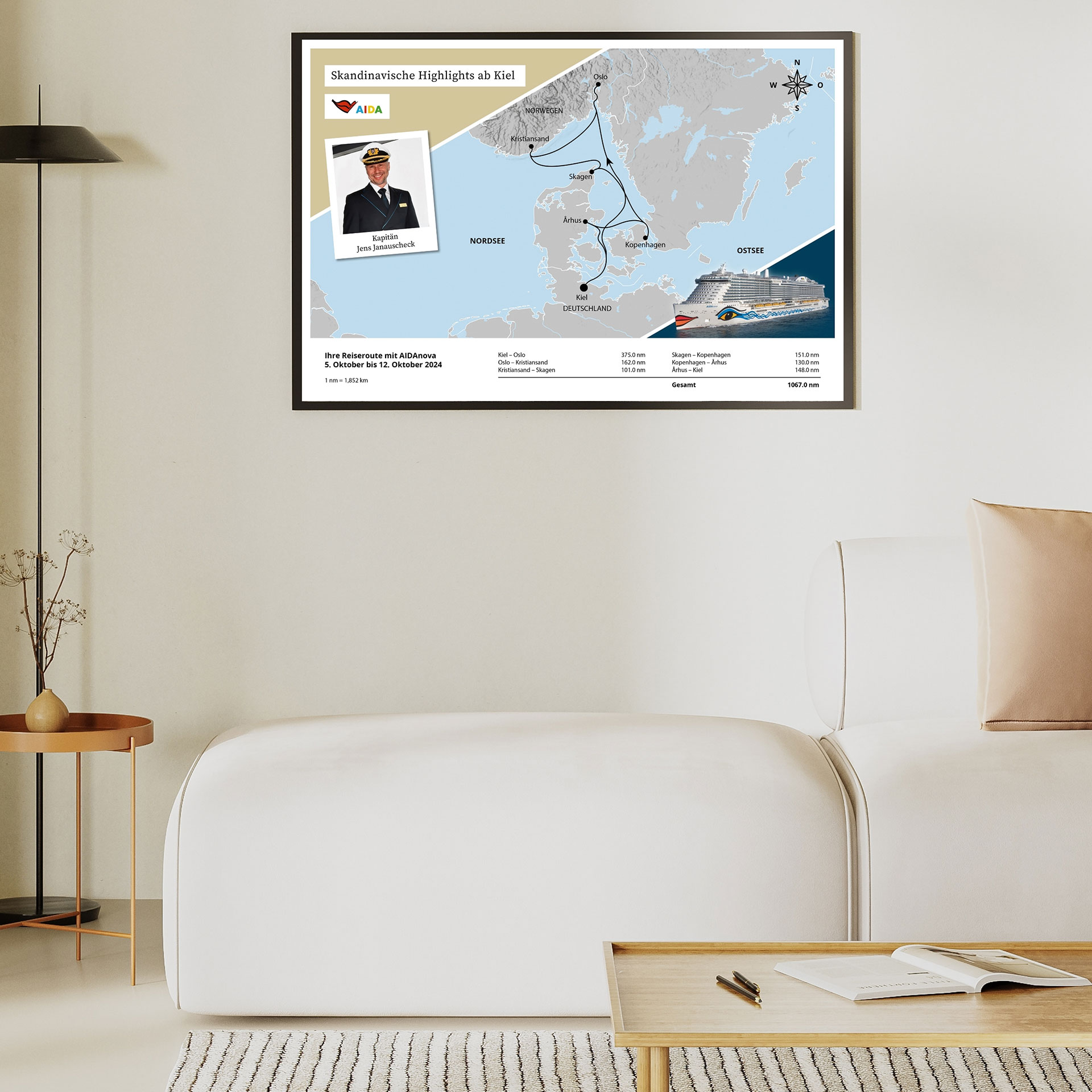 Digitale Seekarte zu Ihrer Reise