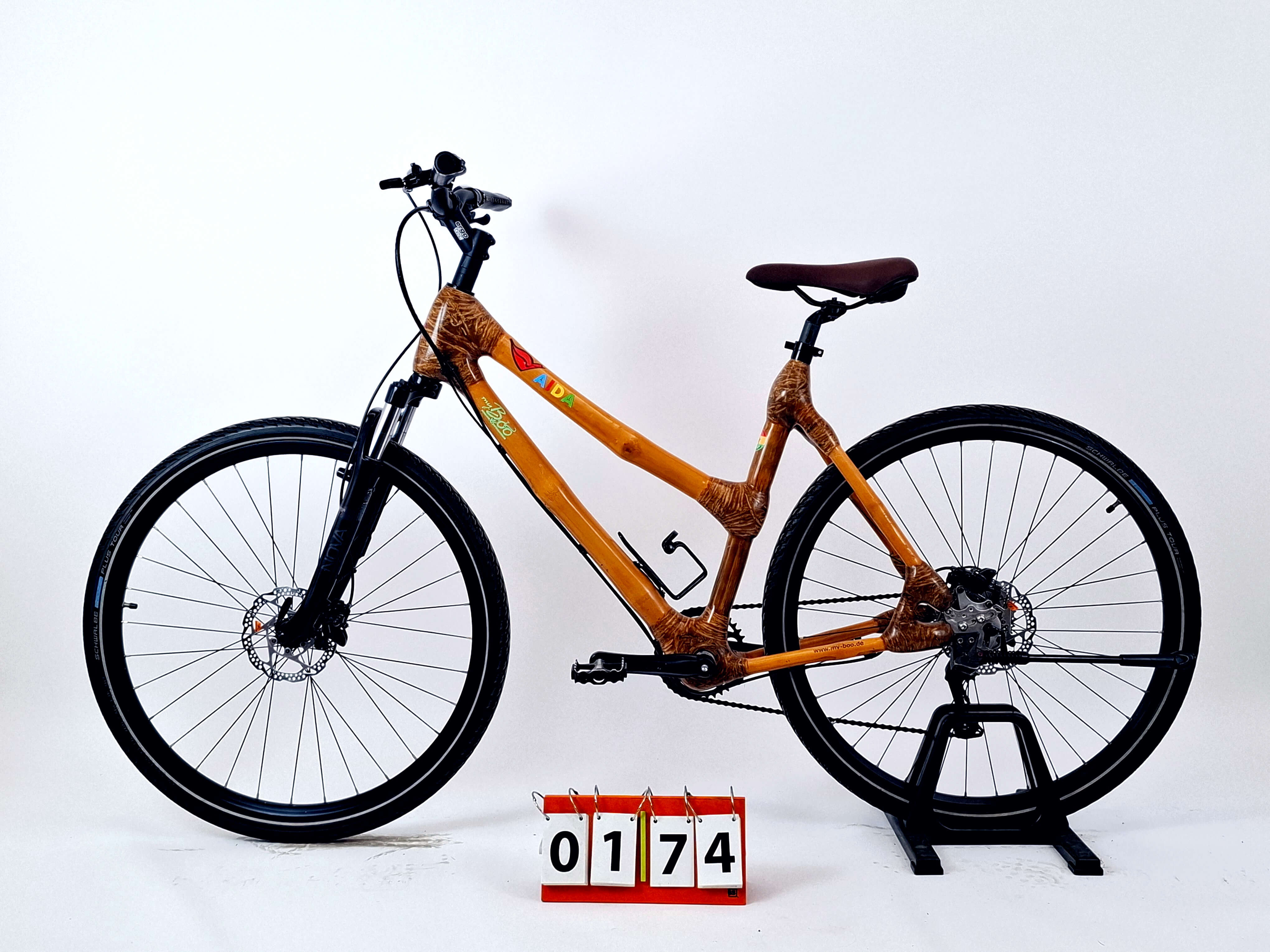 AIDA Bambus Trekkingbike, L 55 cm, Fahrrad Nr. 0174